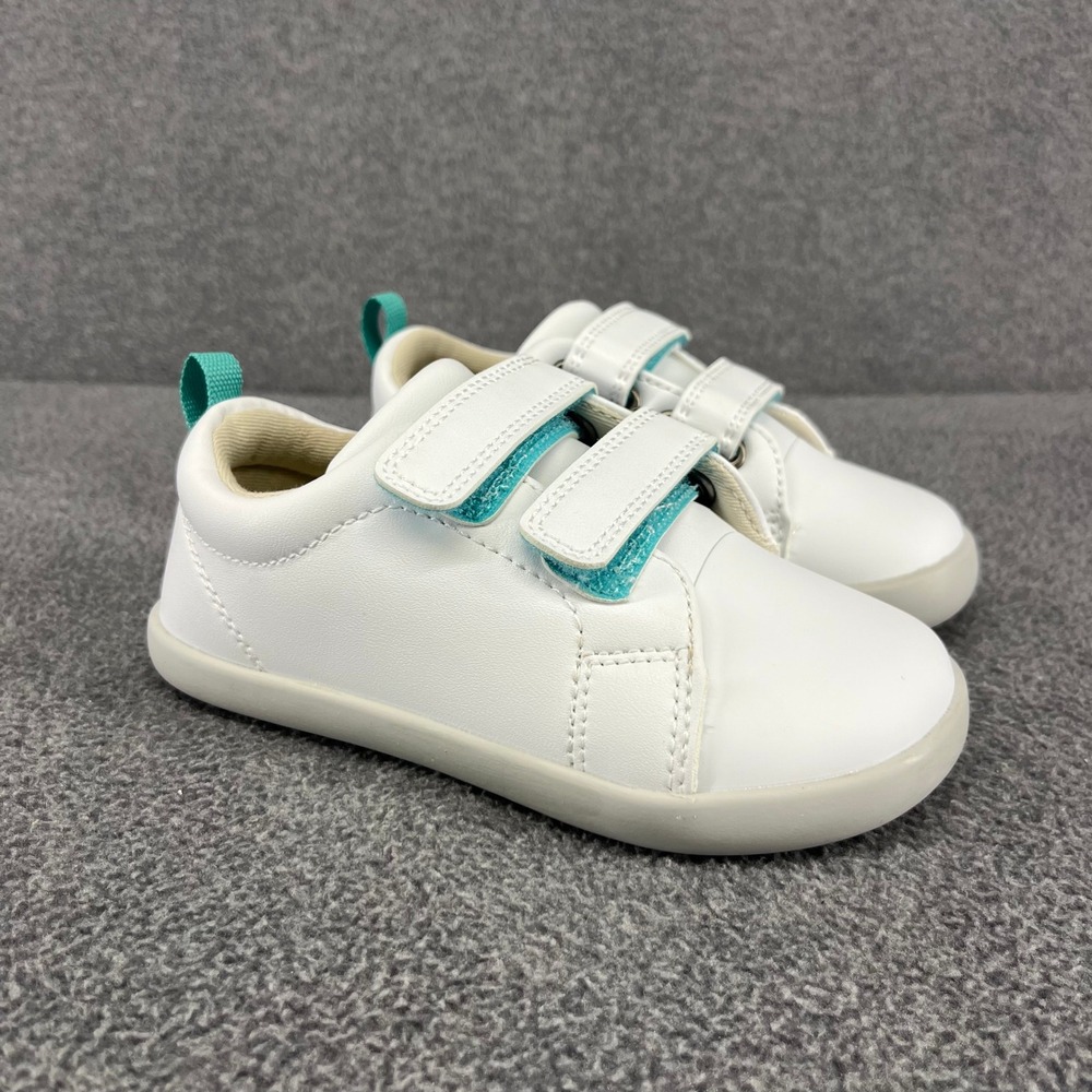 Ten Little Everyday‎ Originals Kids 10.5 Toddler White Hook Loop Sneakers Shoes